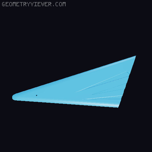 Flying V Guitar 3D model thumbnail