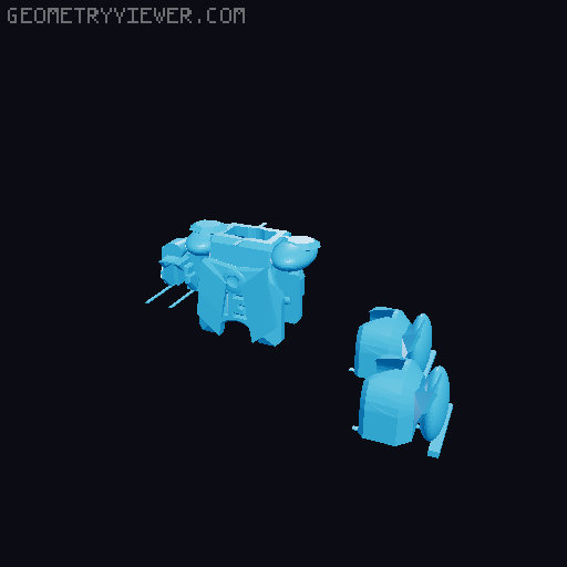 mark five iron man armor (dummy 13 remix) 3D model thumbnail