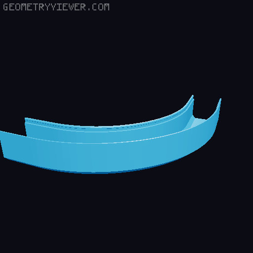 Underware Channel Tops (I, L, C, T, X) - Extra height + Parametric models 3D model thumbnail