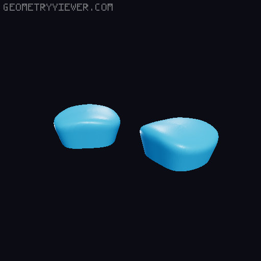 Hippo - Articulated Animal - AMS and No AMS 3D model thumbnail