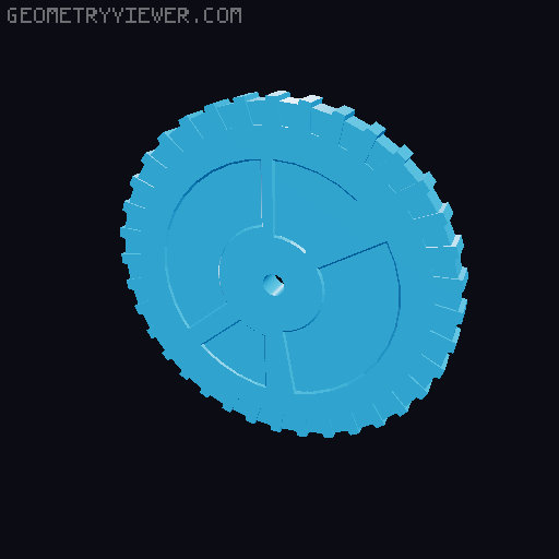 Cardassian Airlock- Star Trek DS9 3D model thumbnail
