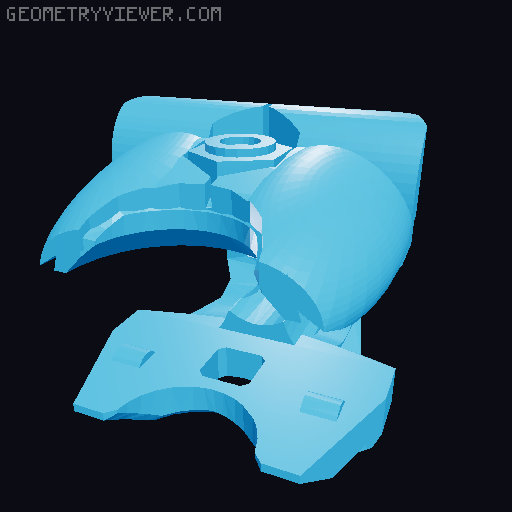 KerfurO Dummy 13 Chest Armor 3D model thumbnail