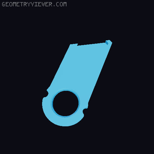  Blade Holder And Compartment  3D model thumbnail