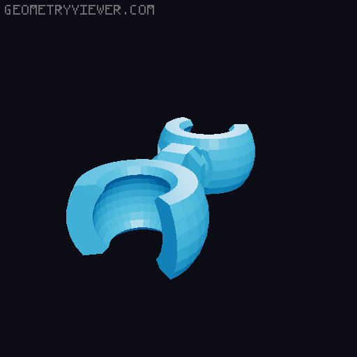 Lucky 13 4 Arms 3D model thumbnail