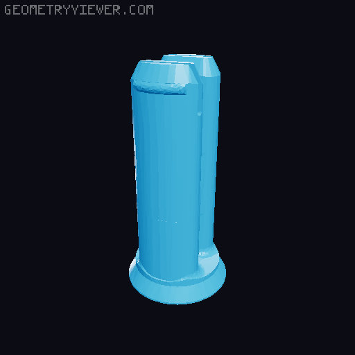 Cable Winder Large  (Remix) 3D model thumbnail