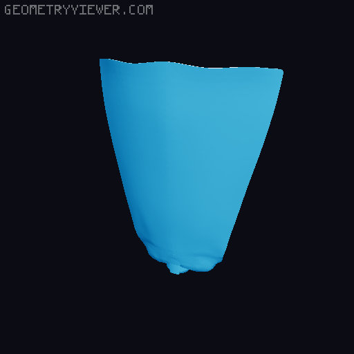 Clip on cape remix for Lucky 13 3D model thumbnail