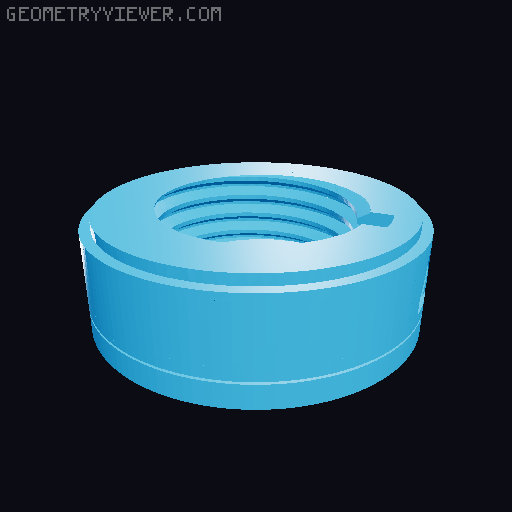 Cryptex – five letters 3D model thumbnail