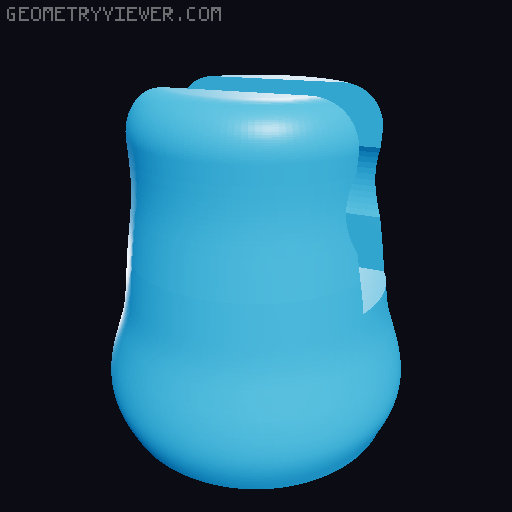 MINI 13: Mr Meeseeks 3D model thumbnail