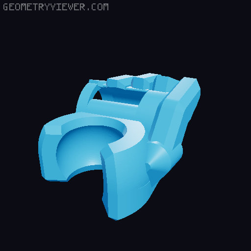 The Jedi Sword 3D model thumbnail