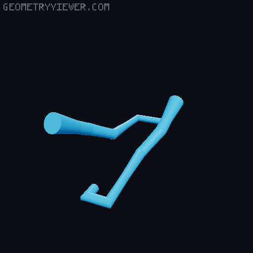 MINI 13: Motorcycle 3D model thumbnail