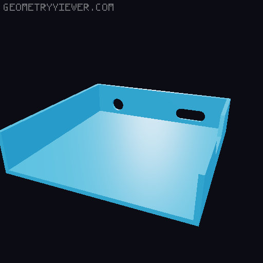 Blinds / curtain lifter (hanging) with nema17 3D model thumbnail