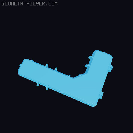 Rugged box try square 3D model thumbnail