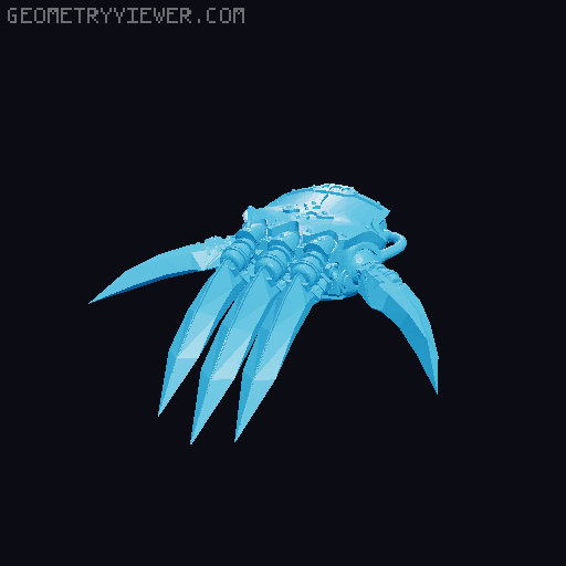 Werewolf Titan - Epic WH40k 3D model thumbnail