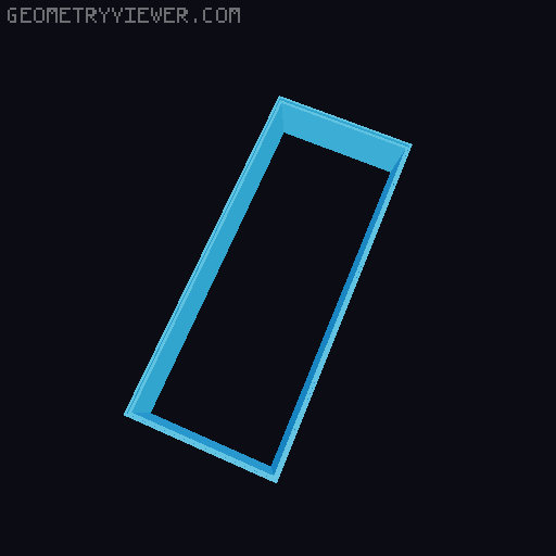 Print-in-Place Pixel Panel 3D model thumbnail