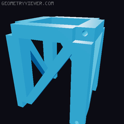 Modelo de grúa / Crane Model 3D model thumbnail