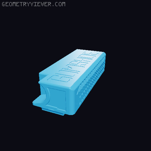 Gumshoe - Compact Meshtastic/Meshcore case for the FakeTec v5 & 18650 3D model thumbnail