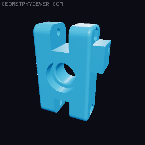 3d Printed RC Car (35kmh+) 3D model thumbnail