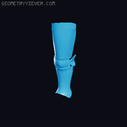 Figurine du chevalier de la guerre de Cent Ans Version V6 au  1/12ème en kit 3D model thumbnail