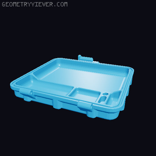 doosje voor ZOYI ZT-R01 IR-THERMOGRAPHY MULTIMETER 3D model thumbnail