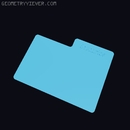 Gloomhaven Storage Insert 3D model thumbnail
