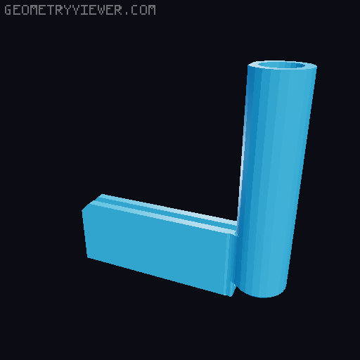 Lack Enclosure Parts for 2.5mm Plexiglass 3D model thumbnail
