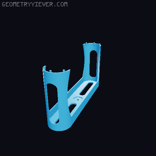 Front-load Sliding Spice Rack 3D model thumbnail