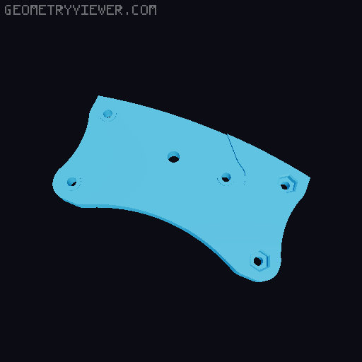 Captive 5mm Idler Pulley 3D model thumbnail