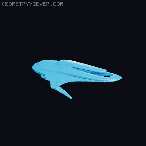 the orville ships 3D model thumbnail