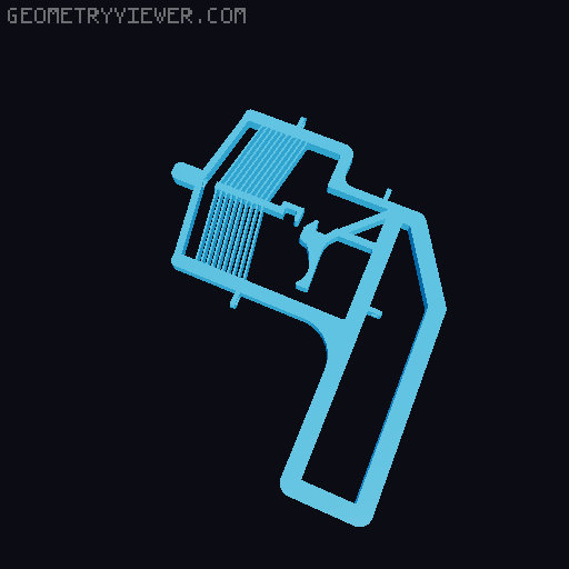 Shooter remix 3D model thumbnail