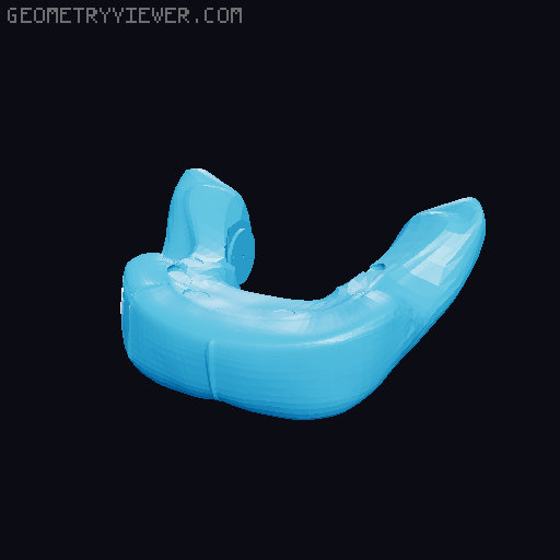 Bonnie FNaF-Cosplay head (1to1) 3D model thumbnail