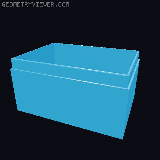 Gift Box for EASTMAN's Darth_Vader_Bust 3D model thumbnail