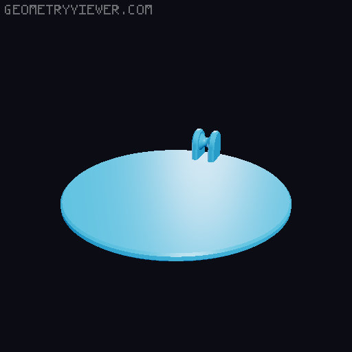 Dummy 13 Stand Without Logo 3D model thumbnail