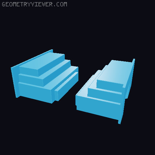 Officers Building 3D model thumbnail