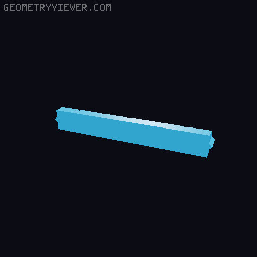 Universal Connector Holder 3D model thumbnail