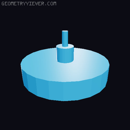 Spinning Top Remix for the Strong Pull Copter 3D model thumbnail