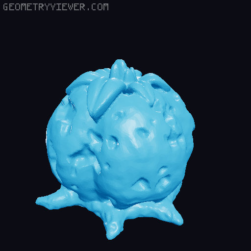 100 Fantasy Plants for Tabletop Base & Terrain Design (Alien Vegetation 61) 3D model thumbnail