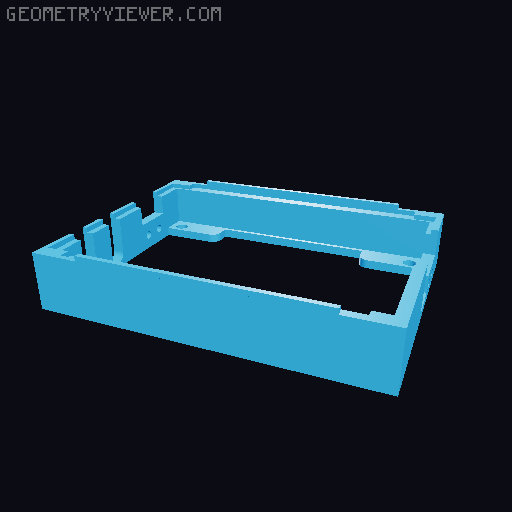 Fnirsi DC/DC stepup/down power supply module 3D model thumbnail