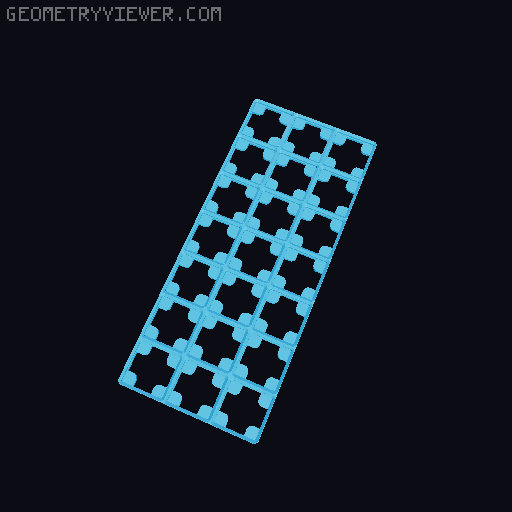 Gridfinity Embedded Magnet Base Plates 3D model thumbnail