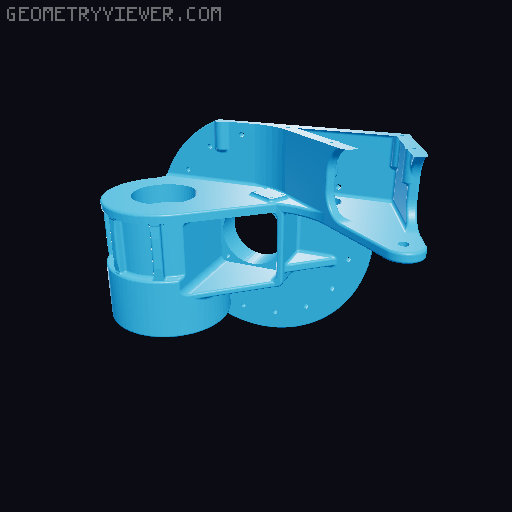 robotic arm 6 axis .ASTOLFI by ALI 3D model thumbnail