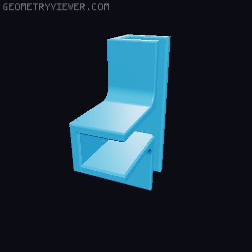 furniture and shelter assemble 18mm  3D model thumbnail