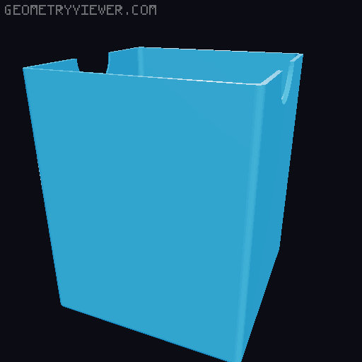 Six T Puzzle 3D model thumbnail