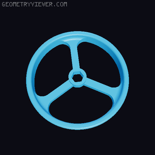 Handloaded Flying Tourbillon 3D model thumbnail