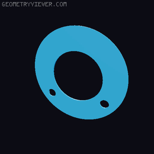 Wall Chime Clock 3D model thumbnail