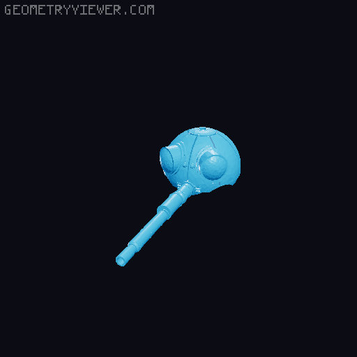 Spider Droid Kataphron 3D model thumbnail