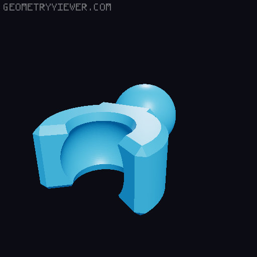 Ketupat Kepat Prekupat - Poseable Figure 3D model thumbnail