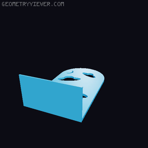Bookend serie 3D model thumbnail