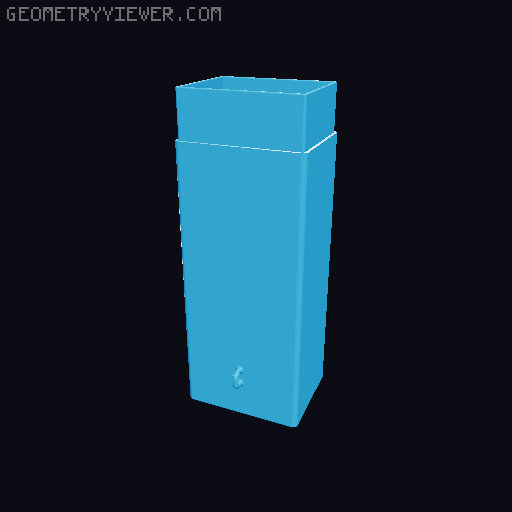 DF65 Portable Stand 3D model thumbnail