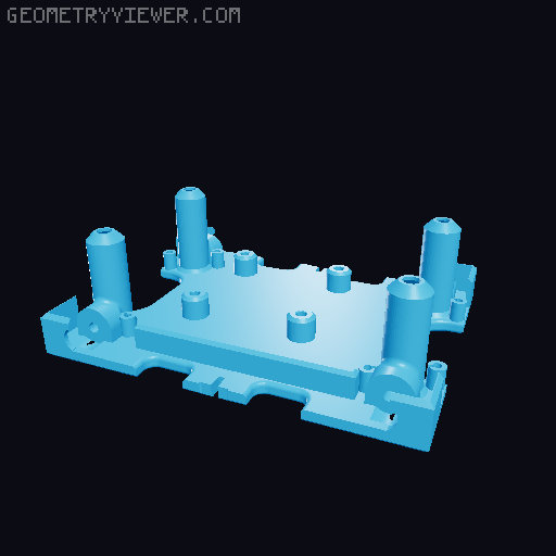 Ambient Control - PCB brain box 3D model thumbnail