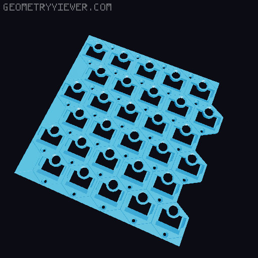 GOEWS rebuilt in OpenSCAD 3D model thumbnail