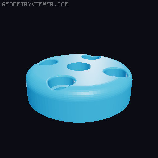 Circular Sock Knitting Machine - European simplifications 3D model thumbnail